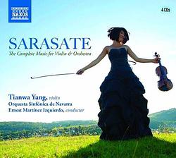 Foto van Sarasate: the complete music for violin & orchestra - cd (0747313404636)