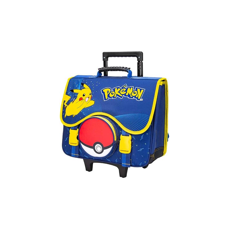 Foto van Pokémon trolley schooltas 2 compartimenten 41x40x16