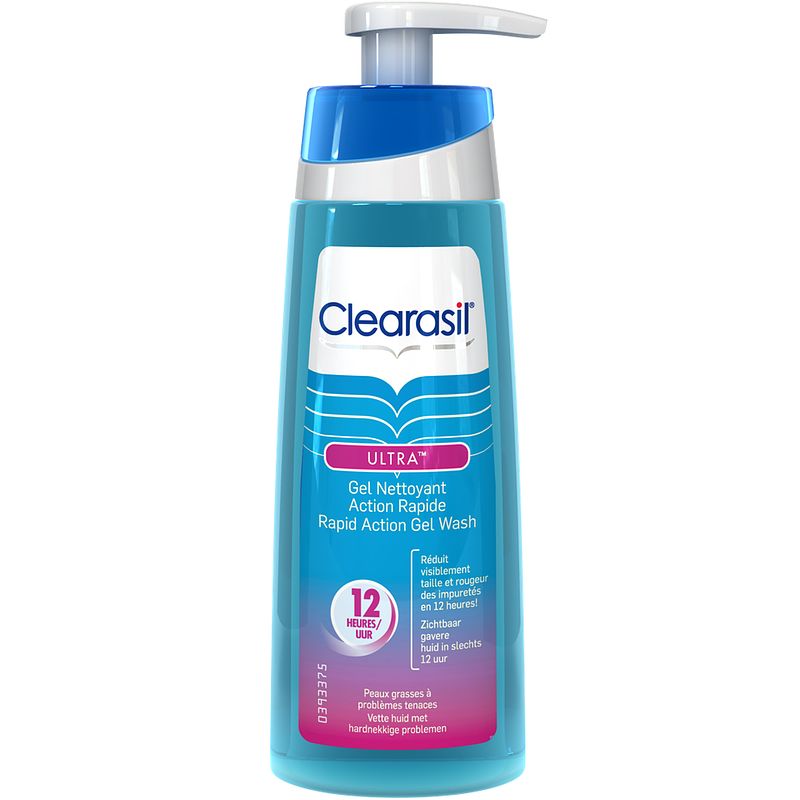 Foto van Clearasil ultra rapid action gel wash 200ml bij jumbo