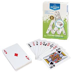 Foto van Outdoor play playing cards xl