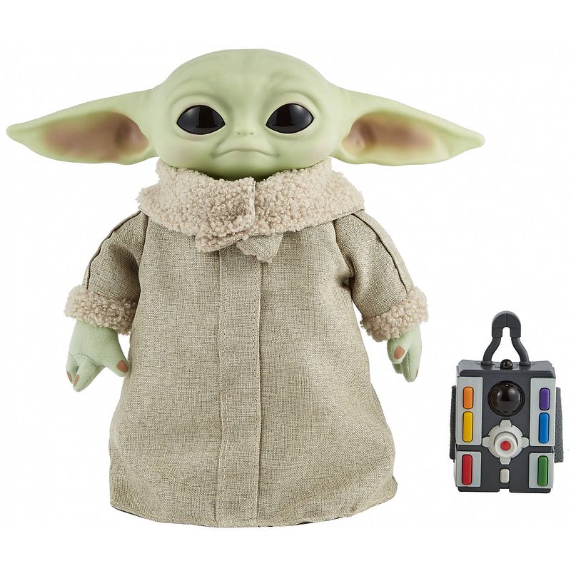 Foto van Star wars speelfiguur yoda junior 28 cm pluche groen 3-delig