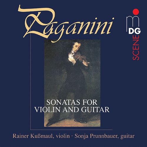 Foto van Paganini: sonatas for violin and guitar - cd (0760623116921)