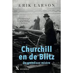 Foto van Churchill en de blitz
