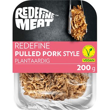 Foto van Redefine pulled pork style, 200g aanbieding bij jumbo | 2e halve prijs