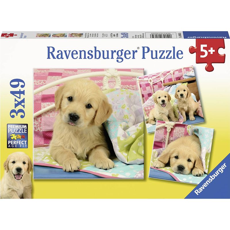 Foto van Ravensburger puzzel schattige hondjes