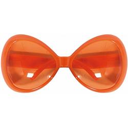 Foto van Oranje mega zonnebril voor dames - oranje fans koningsdag artikelen