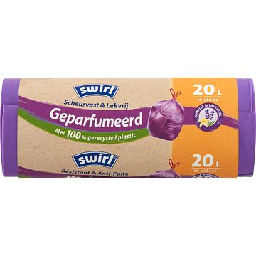 Foto van Swirl geparfumeerd vanille & lavendel 20 l 12 stuks bij jumbo