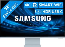 Foto van Samsung ls32bm801uuxen smart monitor m8 blauw