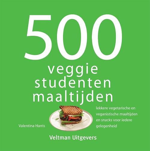 Foto van 500 veggie studentenmaaltijden - valentina harris - hardcover (9789048320776)