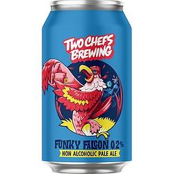 Foto van Two chefs brewing funky falcon 0,2% 330ml bij jumbo