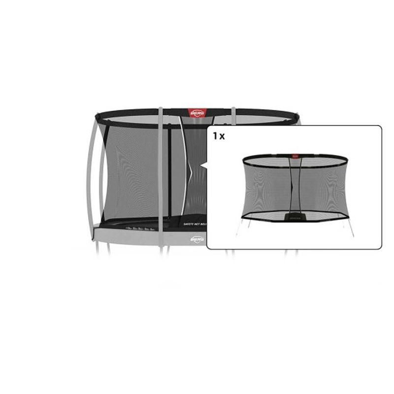 Foto van Berg trampoline veiligheidsnet onderdeel - grand safety net deluxe - los net - 350 x 250 cm