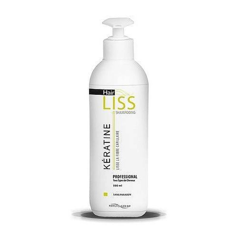 Foto van Claude bell hair liss keratine shampoo 500ml.