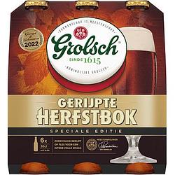 Foto van 2e halve prijs | grolsch gerijpte herfstbok fles 6 x 300ml aanbieding bij jumbo