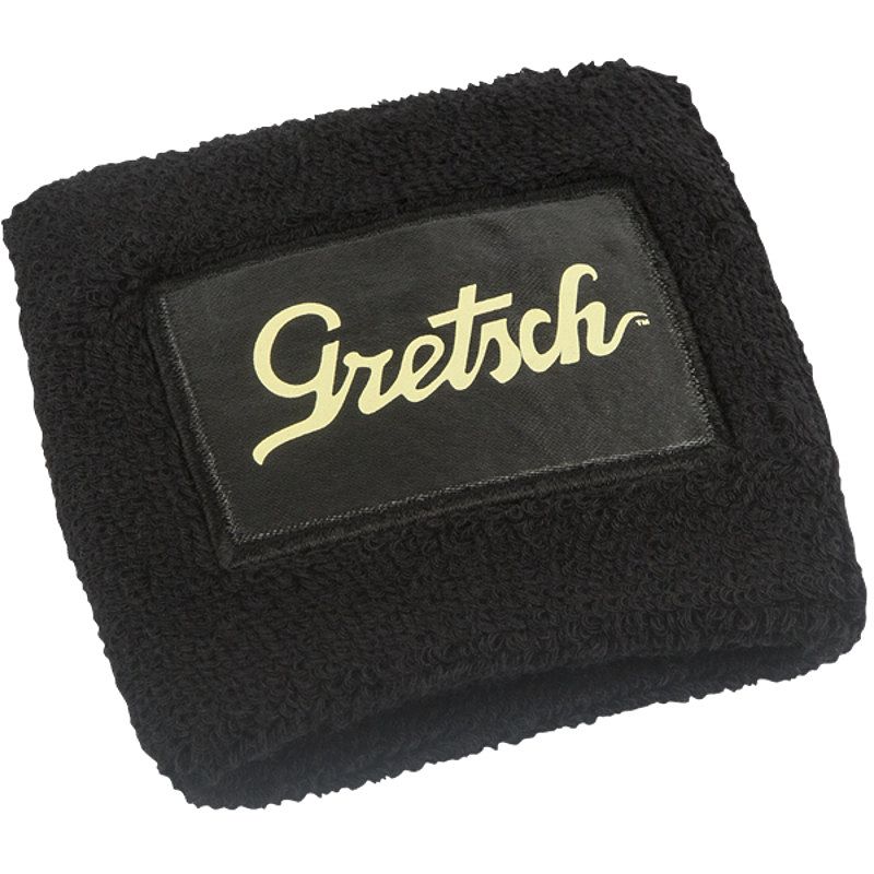 Foto van Gretsch script logo wristband zwart