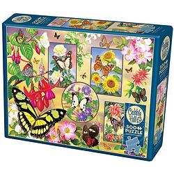 Foto van Cobble hill legpuzzel butterfly magic 500 stukjes