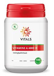 Foto van Vitals vitamine a 4000 ie capsules