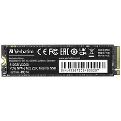 Foto van Verbatim vi3000 512 gb nvme/pcie m.2 ssd 2280 harde schijf pcie nvme 3.0 x4 retail 49374