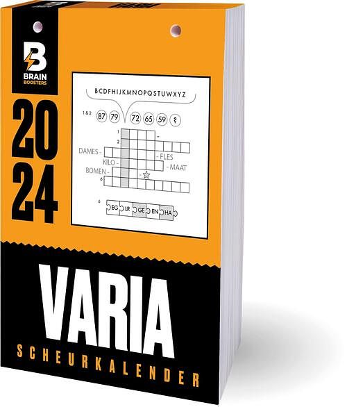 Foto van Brain booster sudoku scheurkalender - 2024 - paperback (9789464326062)