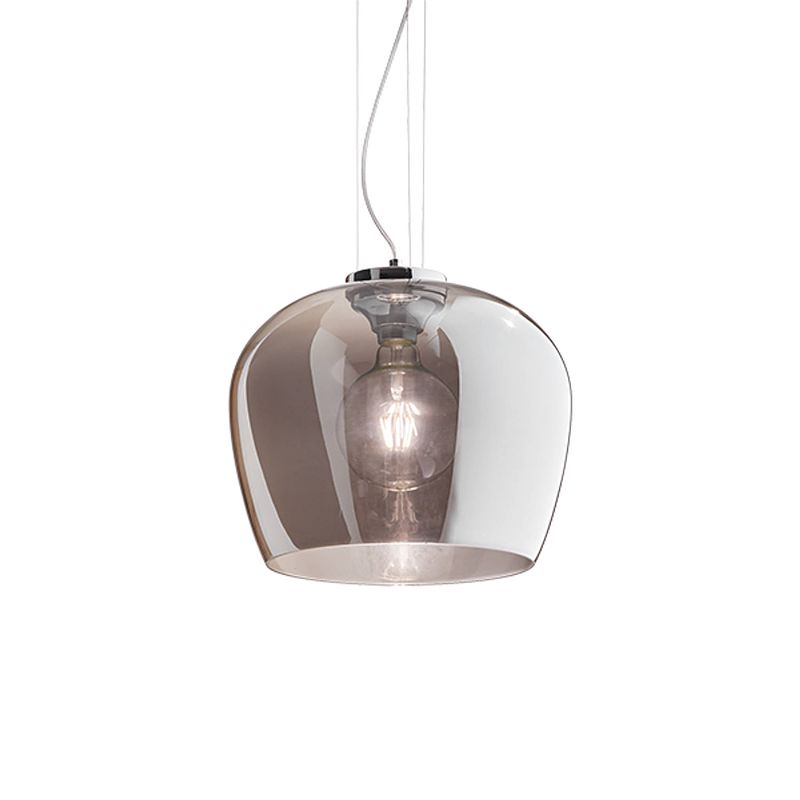 Foto van Ideal lux - blossom - hanglamp - metaal - e27 - zwart