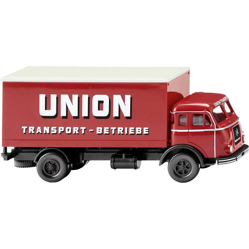 Foto van Wiking 0425 02 h0 vrachtwagen henschel union transport