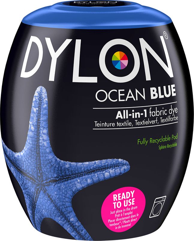 Foto van Dylon ocean blue all-in-1 textielverf
