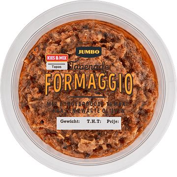 Foto van 3 voor € 6,00 | jumbo tapenade formaggio 150g aanbieding bij jumbo