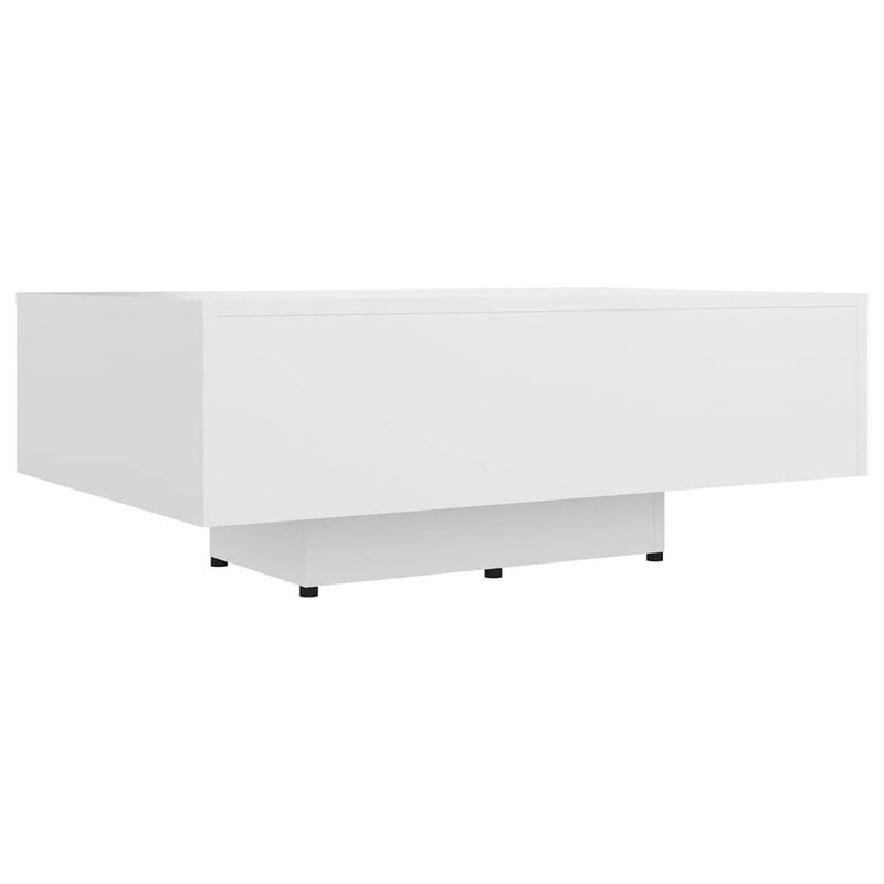 Foto van Vidaxl salontafel 85x55x31 cm spaanplaat wit