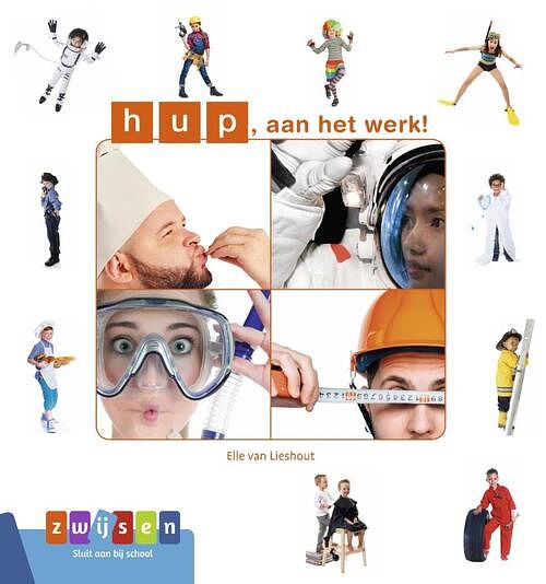 Foto van Hup, aan het werk! - elle van lieshout - hardcover (9789048736584)