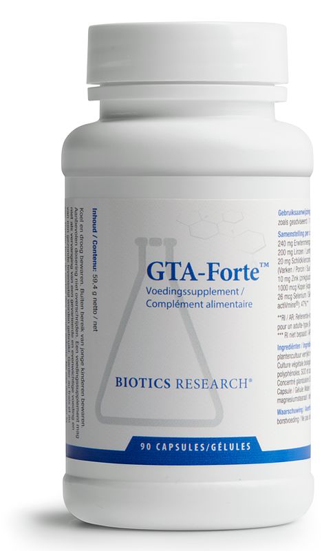 Foto van Biotics gta-forte capsules