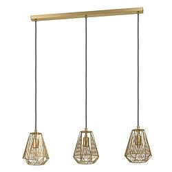 Foto van Eglo stype hanglamp - e27 - 96 cm - goud