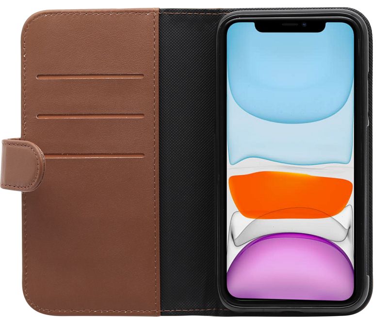 Foto van Bluebuilt apple iphone 12 mini 2-in-1 case leer bruin