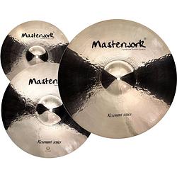 Foto van Masterwork resonant cymbal set bekkenset 14-16-20