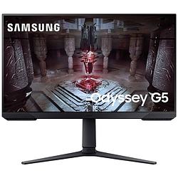 Foto van Samsung odyssey g5 s27cg510eu led-monitor 68.6 cm (27 inch) energielabel f (a - g) 2560 x 1440 pixel qhd 1 ms displayport, hdmi, hoofdtelefoon (3.5 mm