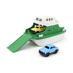 Foto van Green toys - veerboot met auto's groen/wit