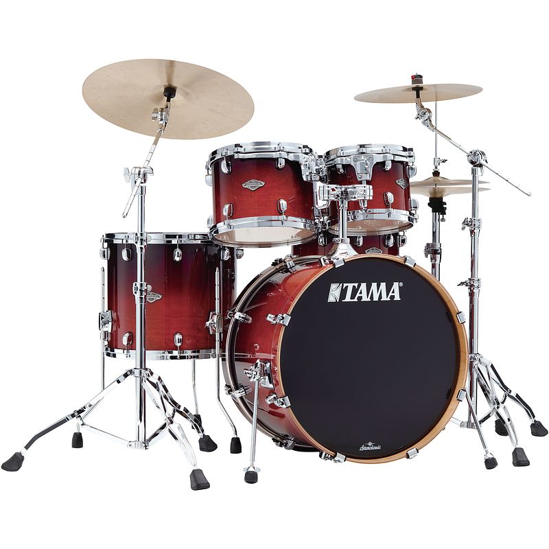 Foto van Tama mbs42s-dcf starclassic performer dark cherry fade 4d. shellset