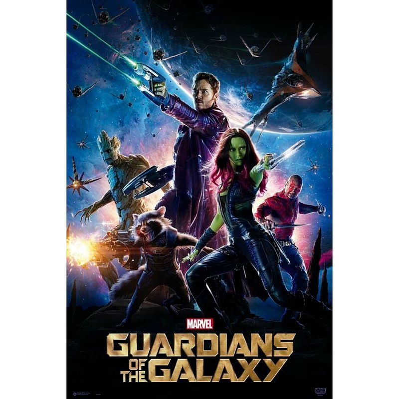 Foto van Grupo erik marvel guardians of the galaxy official poster 61x91,5cm