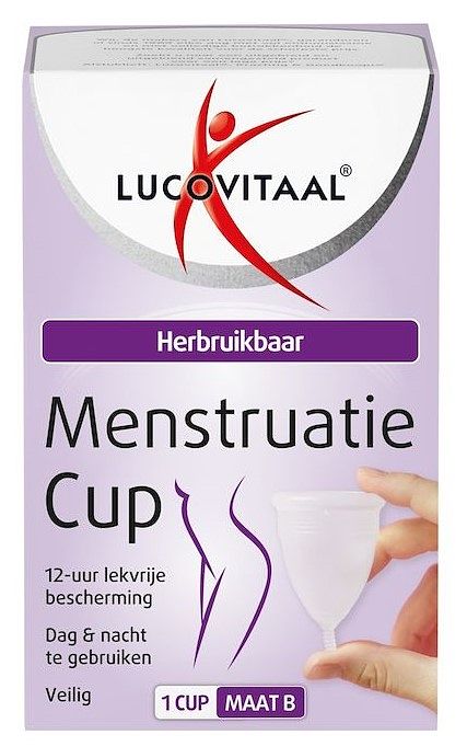 Foto van Lucovitaal menstruatie cup maat b
