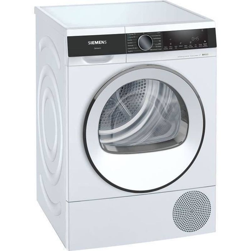 Foto van Droog siemens warmtepomp wq45g2a0ff iq500 - 9 kg - l59.8cm - klasse a ++ - wit