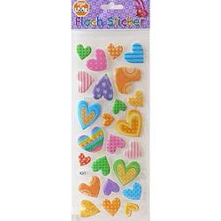 Foto van Must stickervel flash hearts meisjes 10 x 19 cm 21-delig