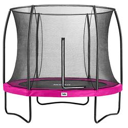 Foto van Salta trampoline comfort edition met veiligheidsnet 153 cm - roze
