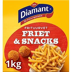 Foto van Diamant friet & snacks vast frituurvet 4 x 250g bij jumbo