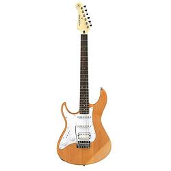 Foto van Yamaha pacifica 112jl ii yellow natural satin linkshandige elektrische gitaar