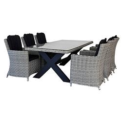 Foto van Diningset san vito lazio grey