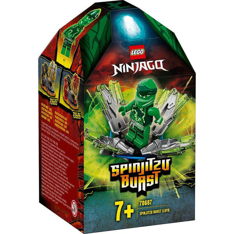 Foto van Lego ninjago spinjitzu burst - lloyd 70687