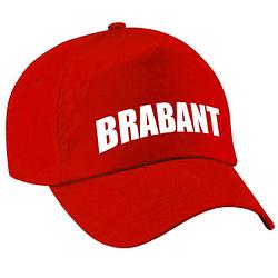 Foto van Brabant pet/cap rood volwassenen - verkleedhoofddeksels