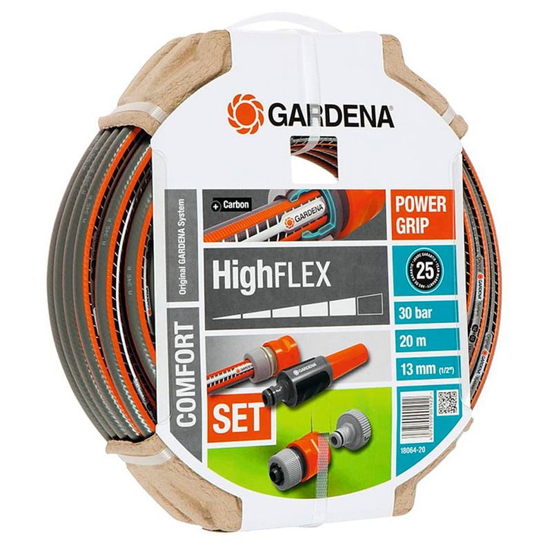 Foto van Gardena tuinslang set comfort highflex 6-delige 20 m 18064-20