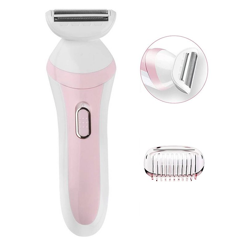 Foto van Ladyshave nat en droog - scheerapparaat - 4 in 1 trimmer - ontharingsapparaat vrouwen intieme zone - epilady