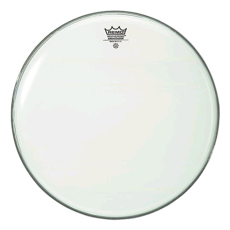 Foto van Remo ba-0214-00 ambassador smooth 14 inch drumvel wit