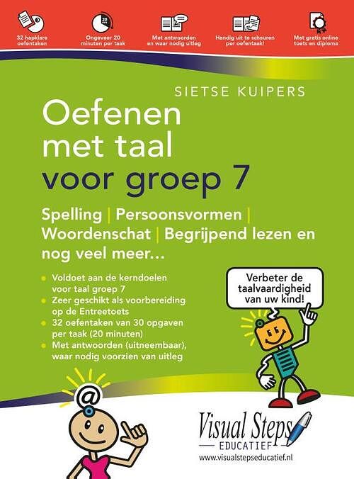 Foto van Oefenen met taal voor groep 7 - sietse kuipers - paperback (9789059057043)