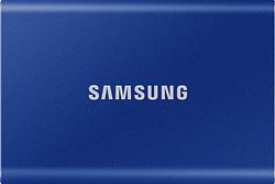 Foto van Samsung externe ssd t7 500gb (blauw)